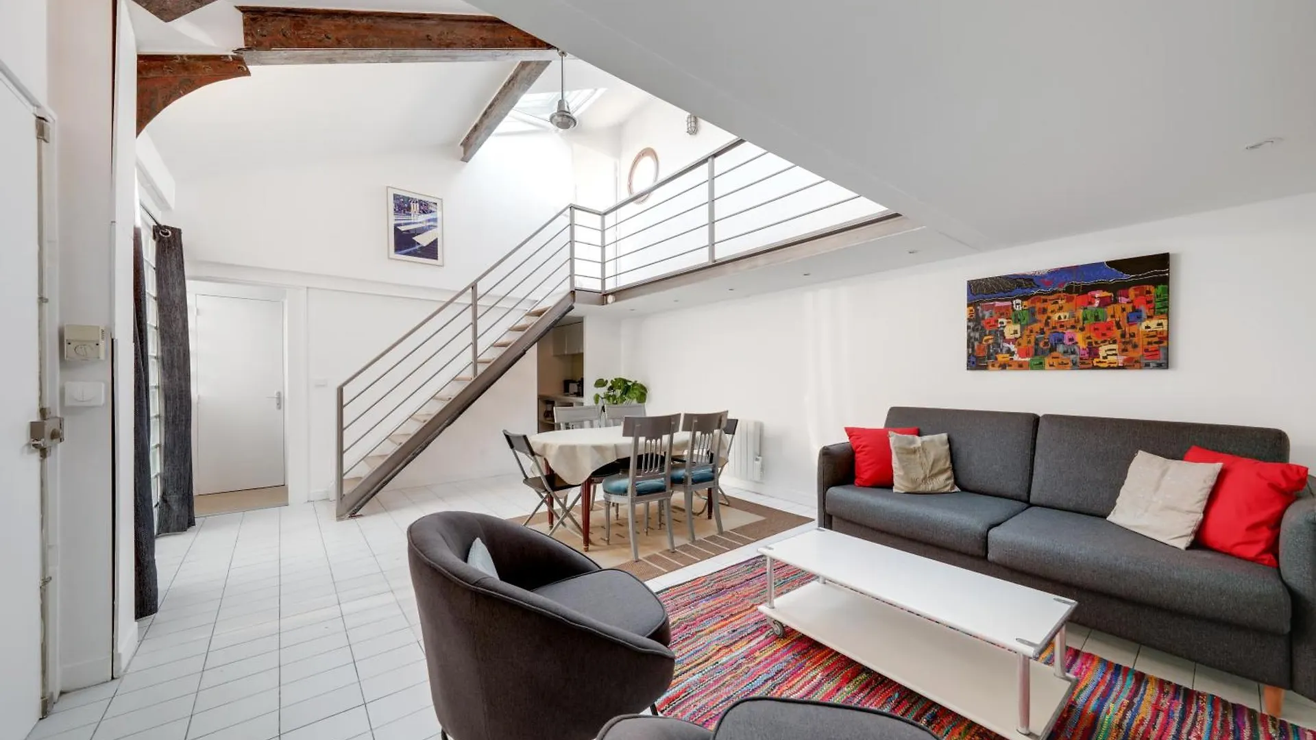 Large Luxury Loft For 6 People By Weekome Paris
